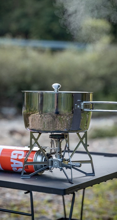 アウトドア片手鍋 3層鋼アルミクラッド CC-18