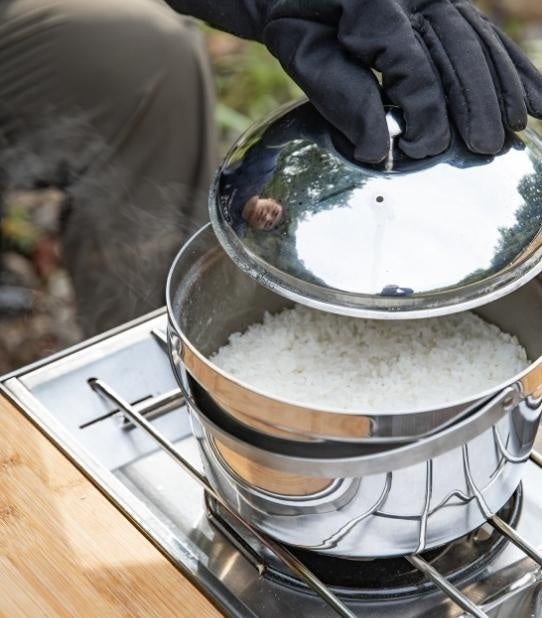 ライスクッカー ステンレス3層鋼 CC-21