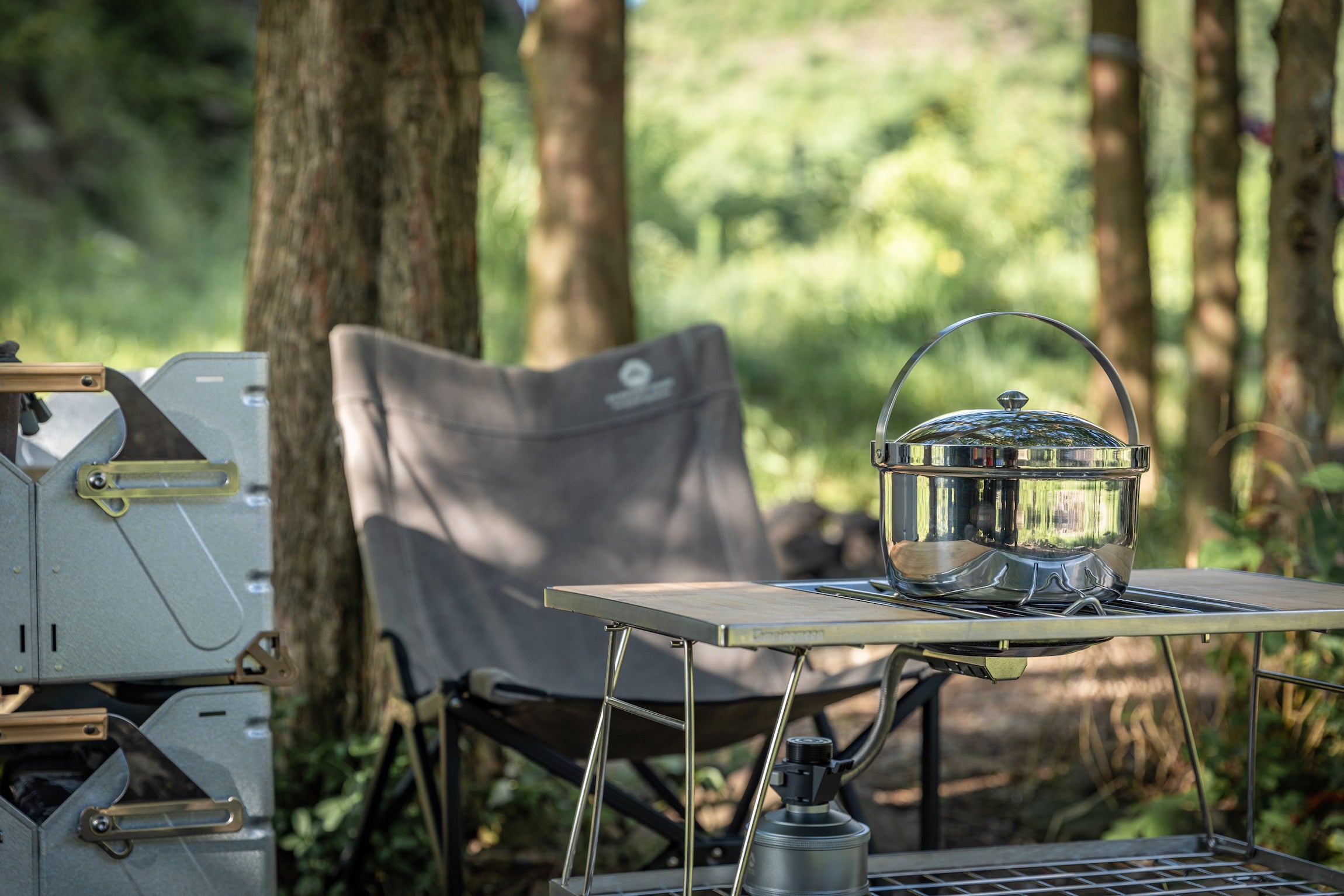 Campingmoon ライスクッカー CC-21 – 焦げ付きにくい全面3層構造