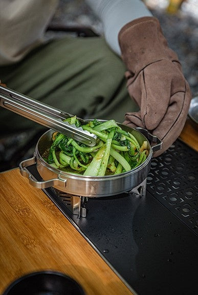 ステンレスダッチオーブン 6インチ オールステンレス304製 DO-25