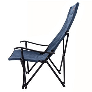 Campingmoon 焚き火ローチェア F-1002C-BL – ハイバックコットン仕様