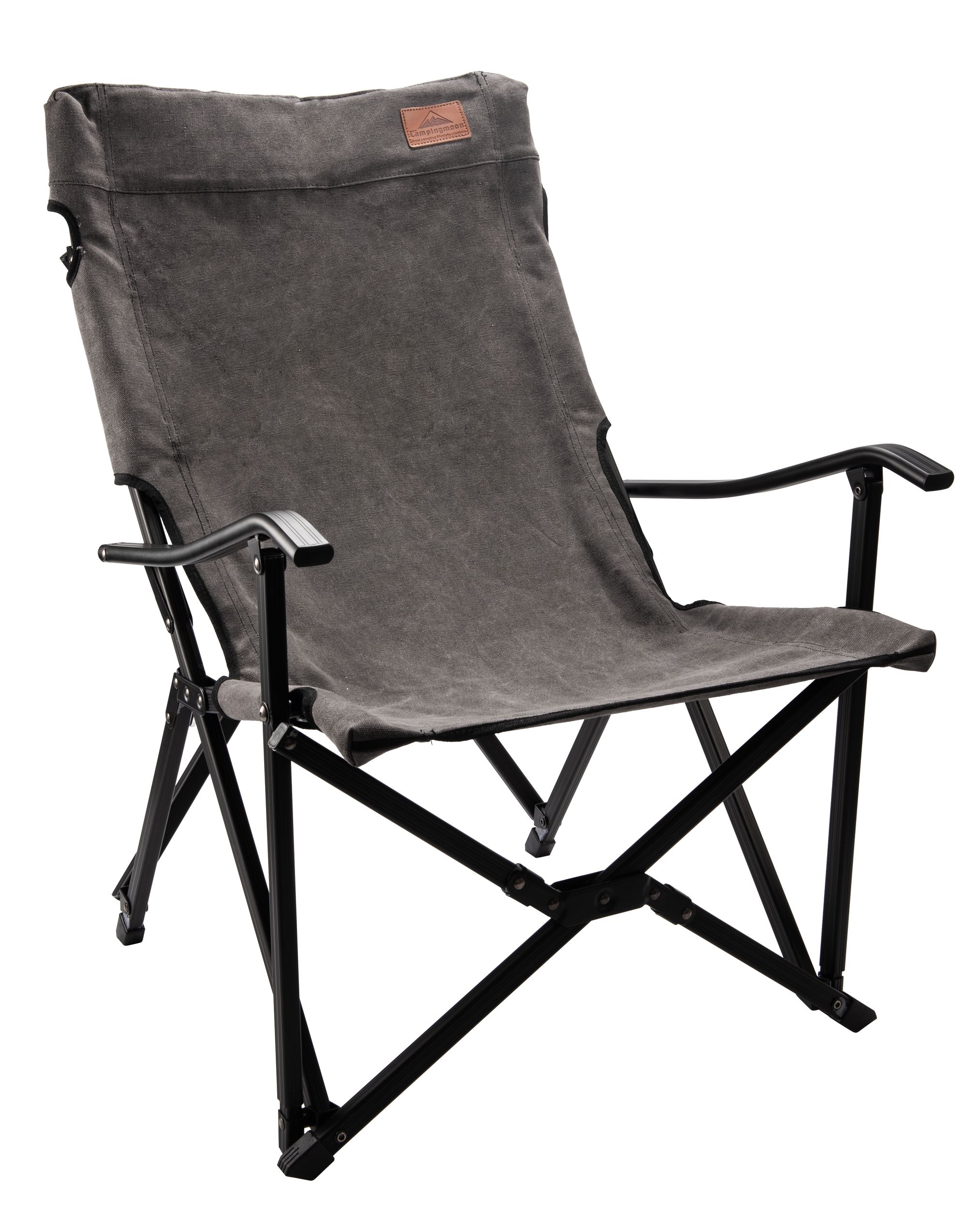 Campingmoon 焚き火ローチェア F-1003C-H – 火の粉に強いコットン帆布
