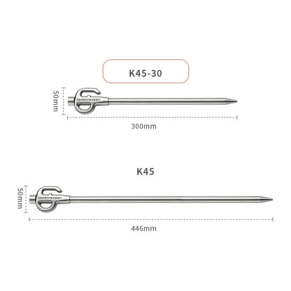 係留ペグ 360度回転 K45-30