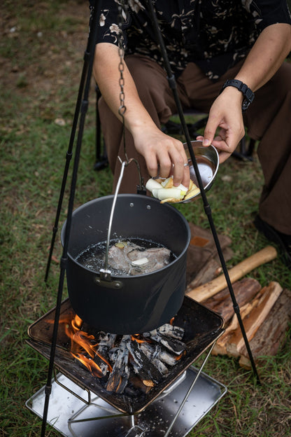 吊り下げアルミクッカー 大容量5.5L MC-255