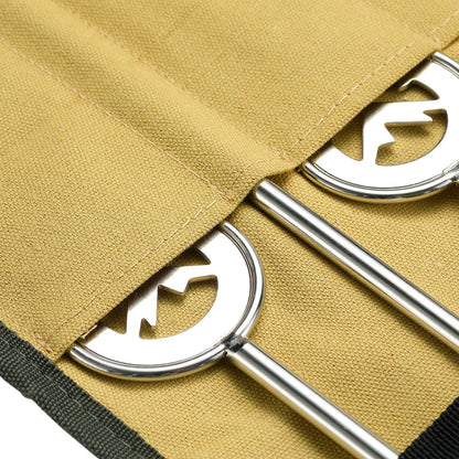 焚き火ロースティングスティック 分割式木製ハンドル MK-4