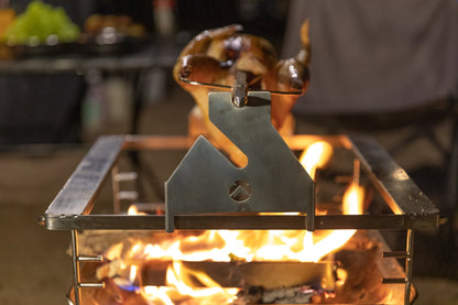 焚き火ロティサリーキット 高さ2段階調節 MK-60