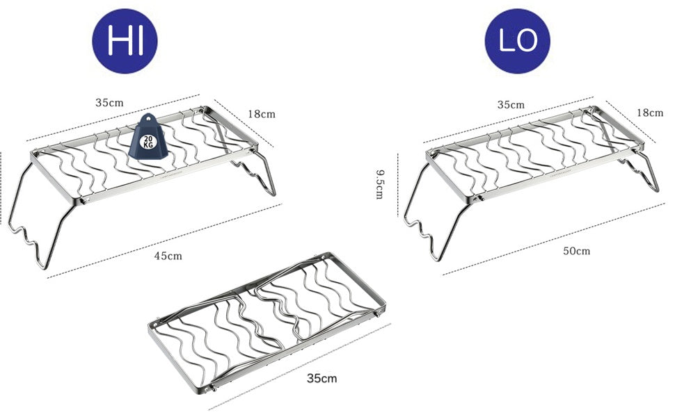 クッカースタンド 高さ2段階調整 MS-1111
