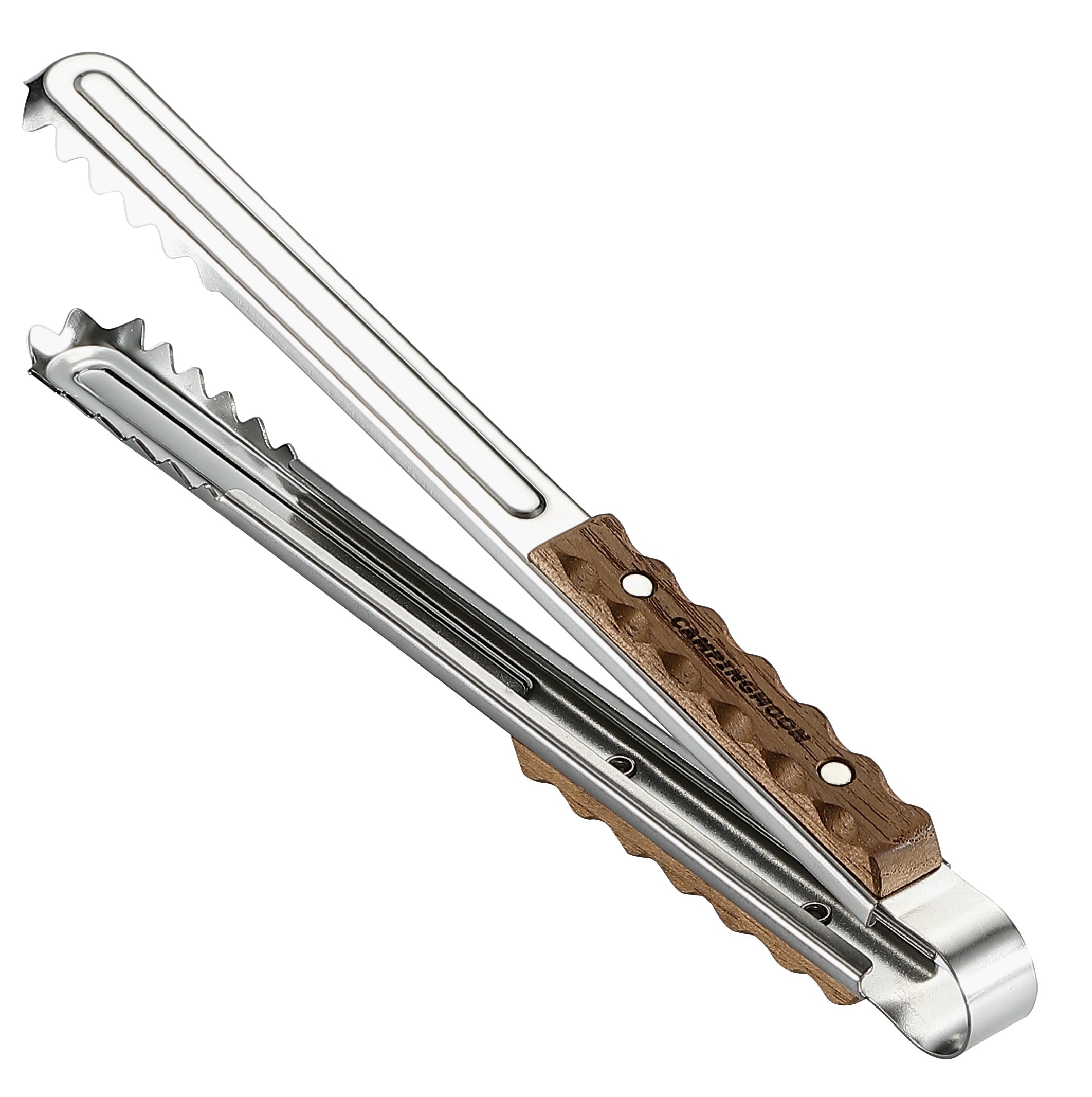 Campingmoon BBQトング MS-40 – ローズウッドグリップ仕様 – camping moon