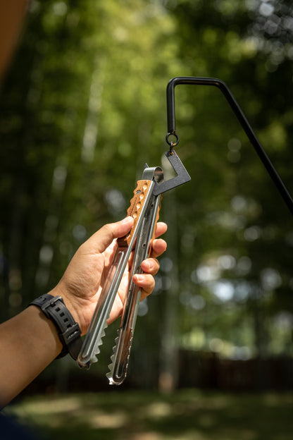 BBQトング ローズウッドグリップ MS-40