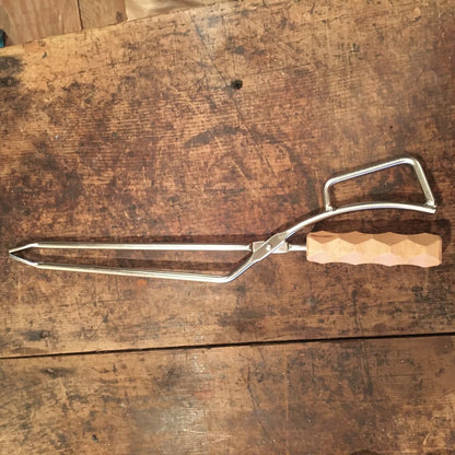 薪ばさみ 極太ステンレス丸棒 MS-42