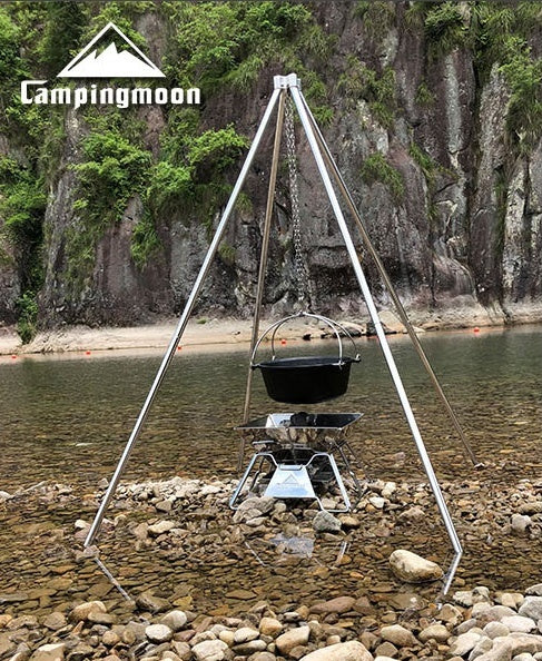 ファイヤープレイスタンド 4脚オールステンレス MT-130