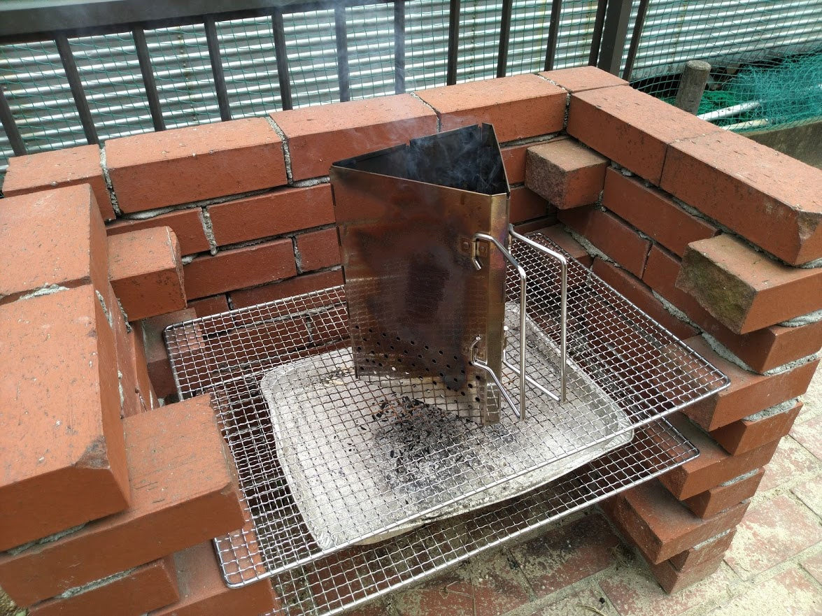 折りたたみ火起こし器 煙突効果 MT-17