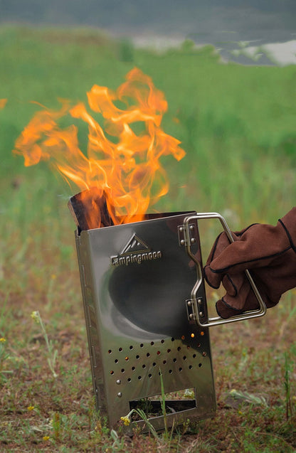 折りたたみ火起こし器 煙突効果 MT-17