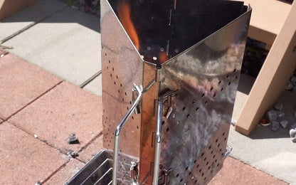 折りたたみ火起こし器 煙突効果 MT-17