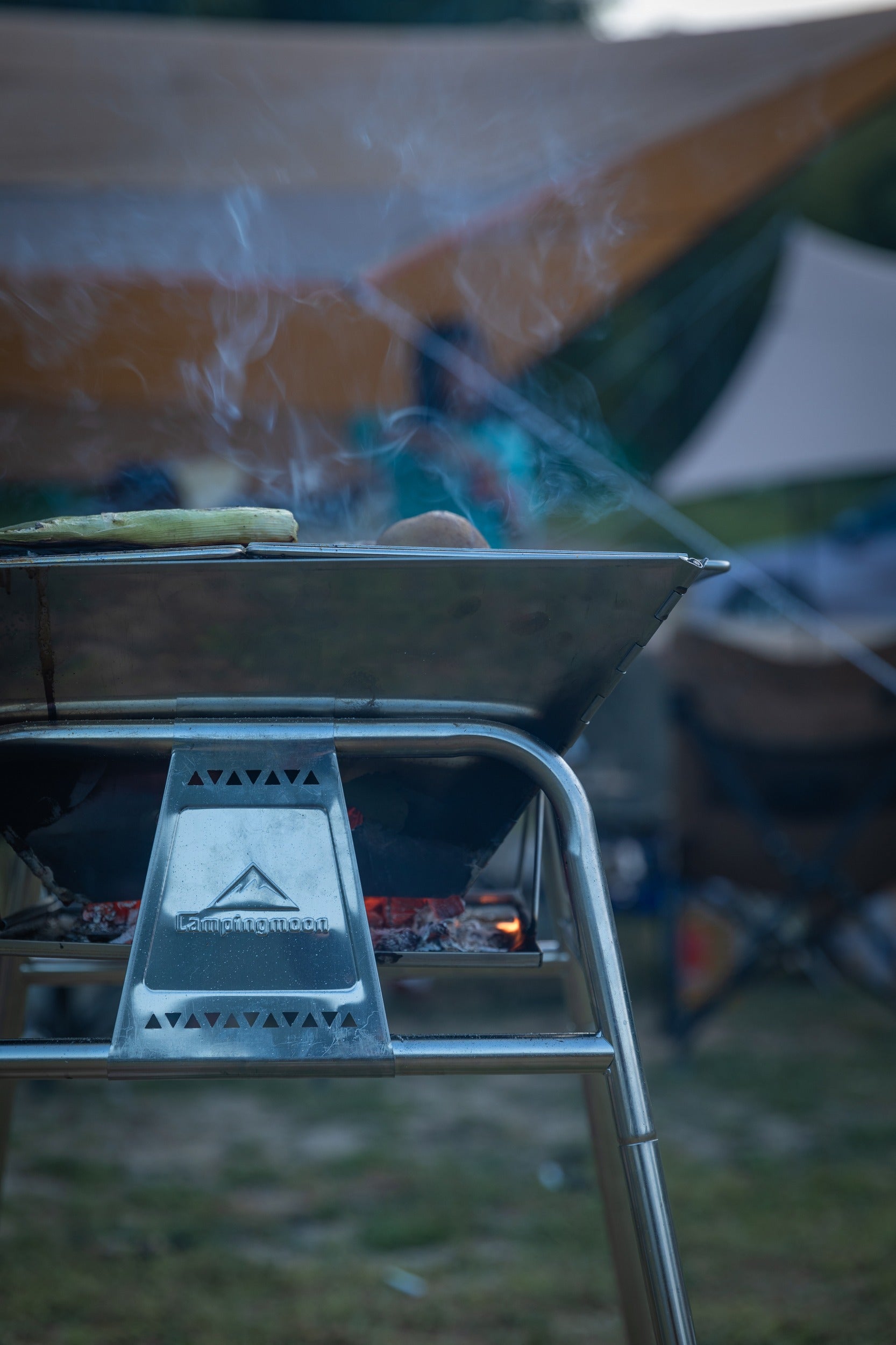 Campingmoon 焚き火台 MT-5 – 高さ2段階調整 – camping moon