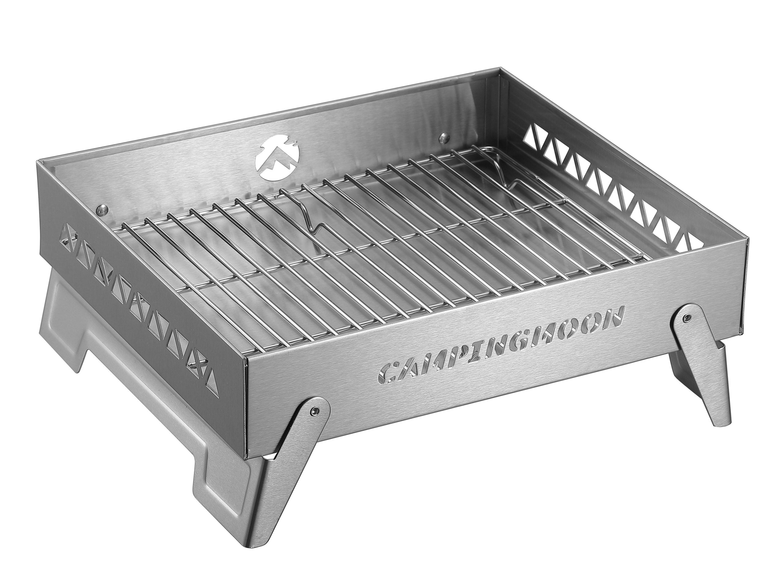 Campingmoon 焚き火ベーススタンド MT-6-LT – ロストル・収納ケース付