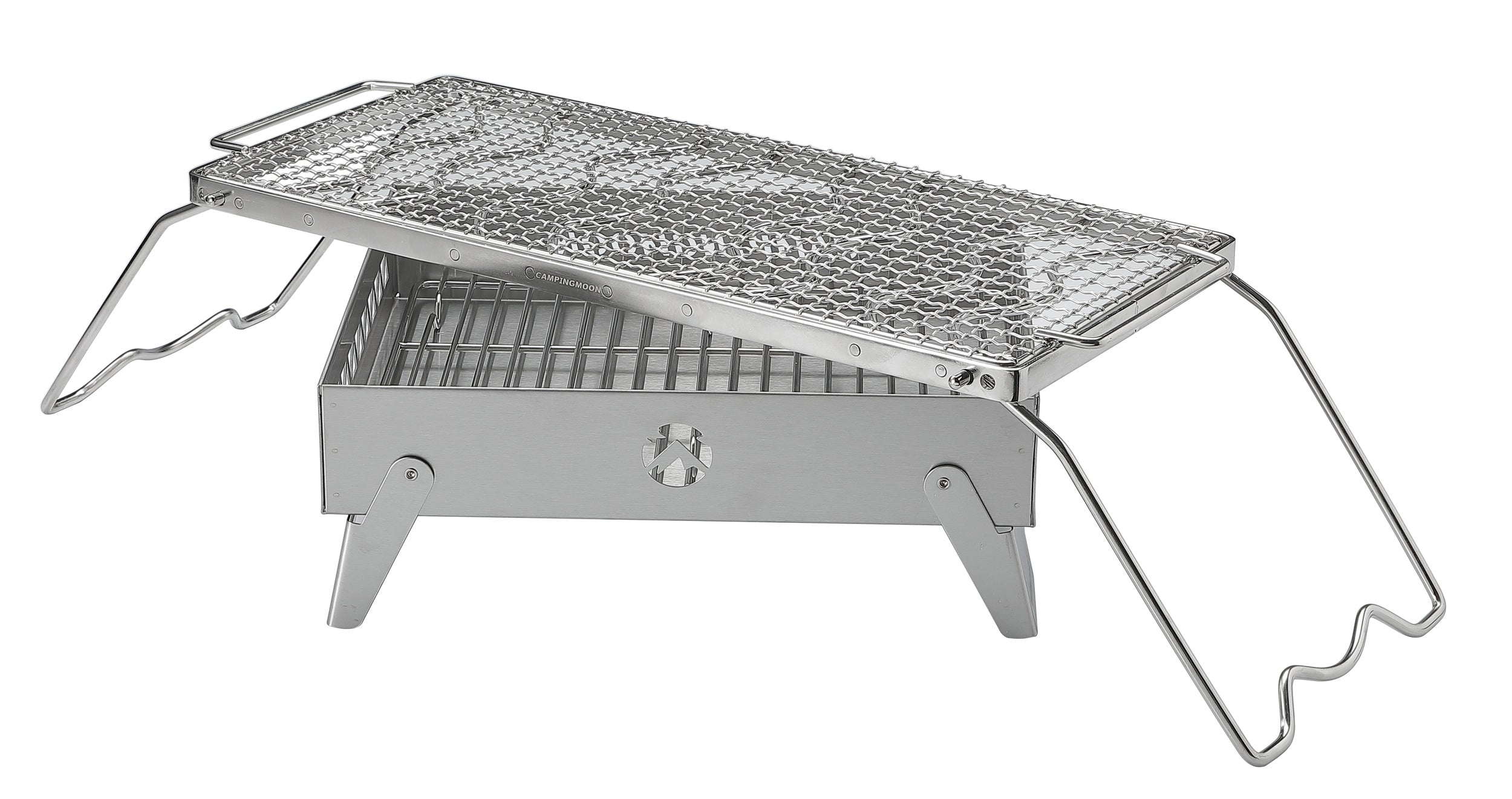 Campingmoon 焚き火ベーススタンド MT-6-LT – ロストル・収納ケース付