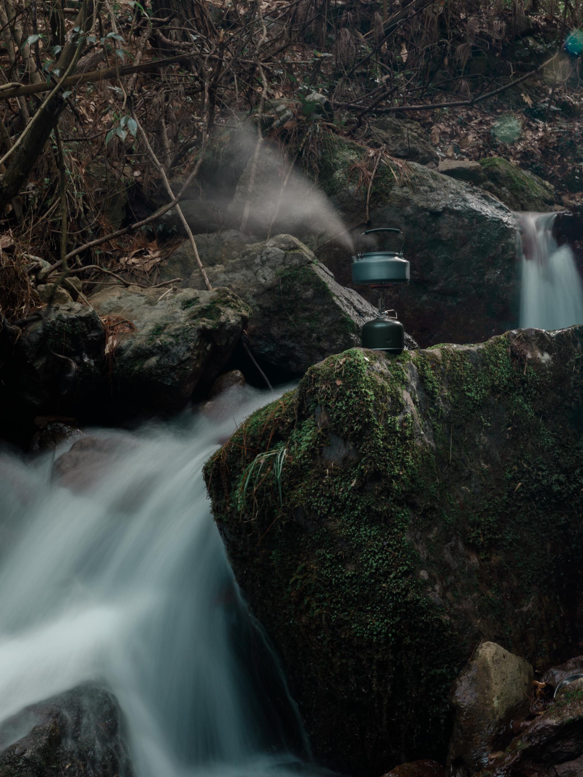 アウトドアケトル アルミ製軽量1.0L S1000