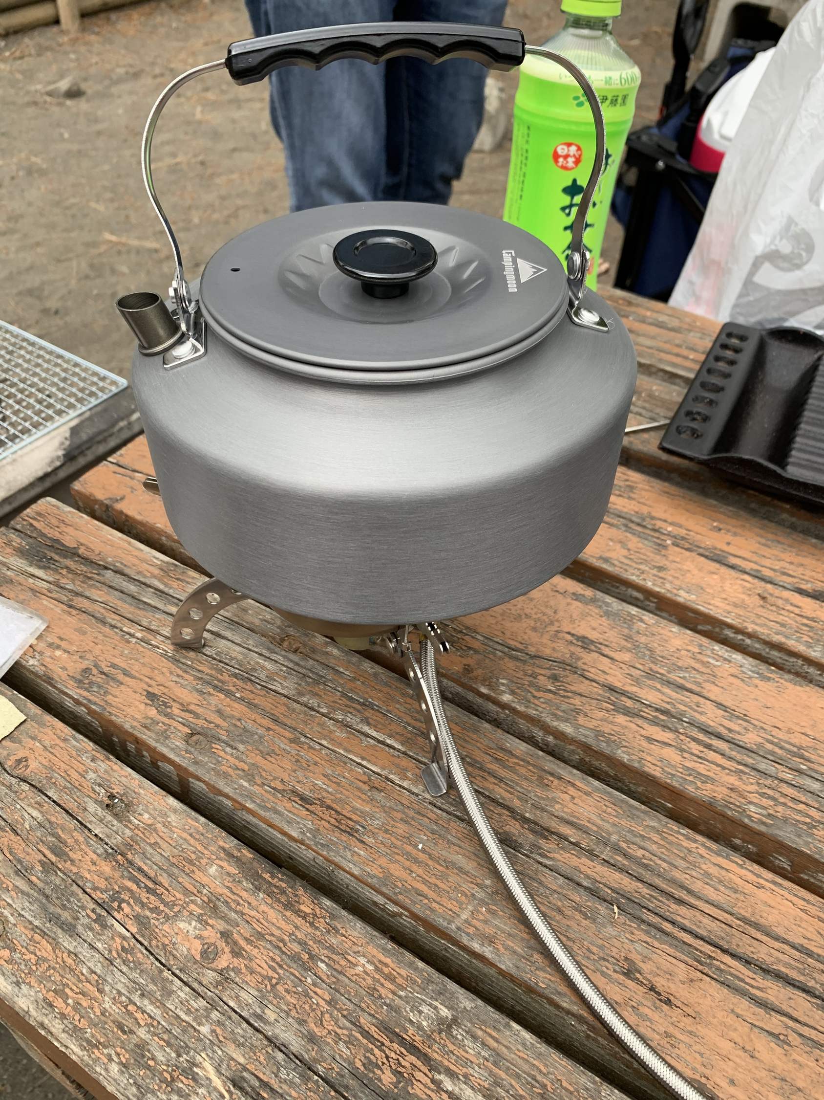 Campingmoon アウトドアケトル S1500 – 軽量1.5Lのフラット型モデル