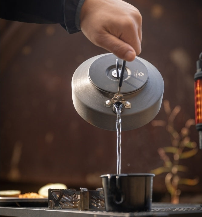 アウトドアケトル 軽量アルミ 0.8L S800