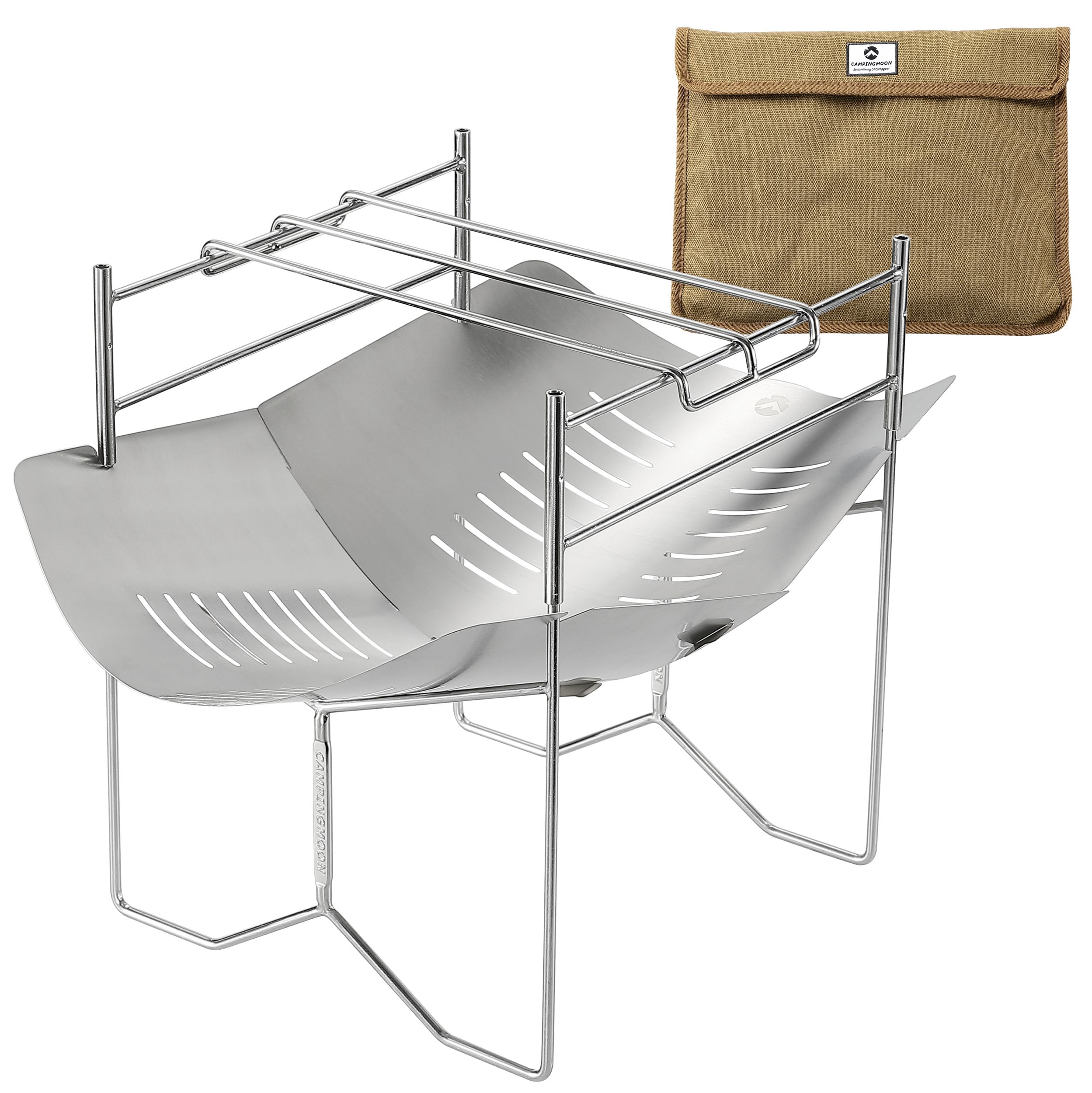 焚き火グリル A4型ステンレス SOLO-A4