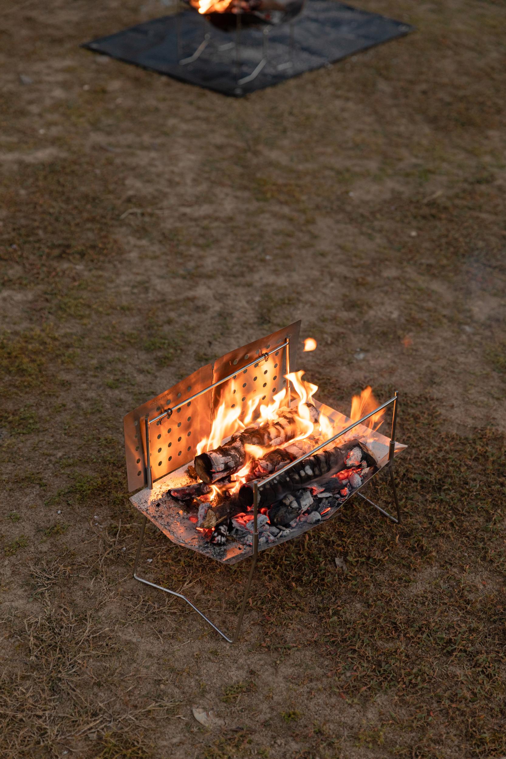 Campingmoon A4焚き火台用リフレクター SOLO-D – camping moon