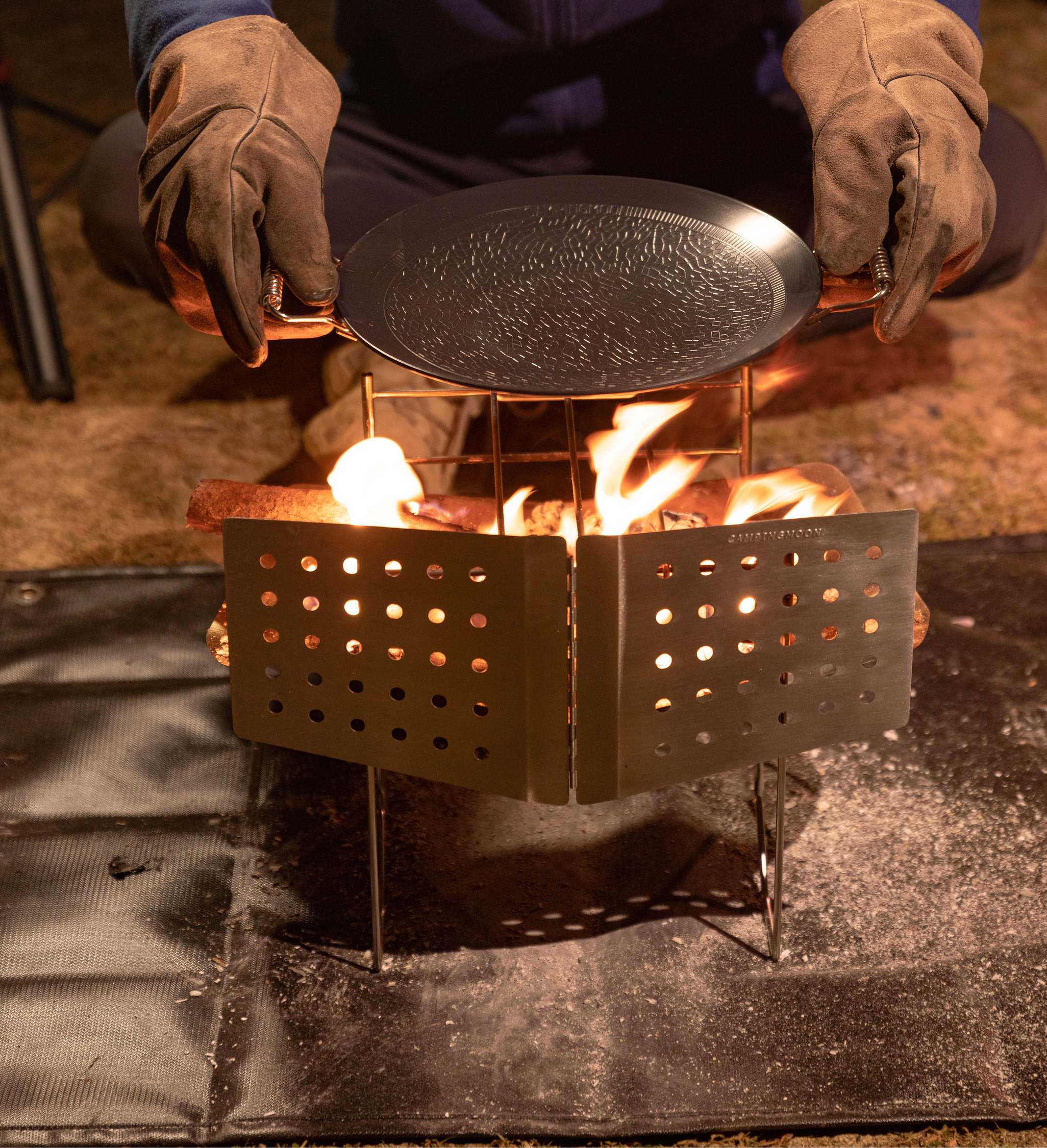 Campingmoon A4焚き火台用リフレクター SOLO-D – camping moon
