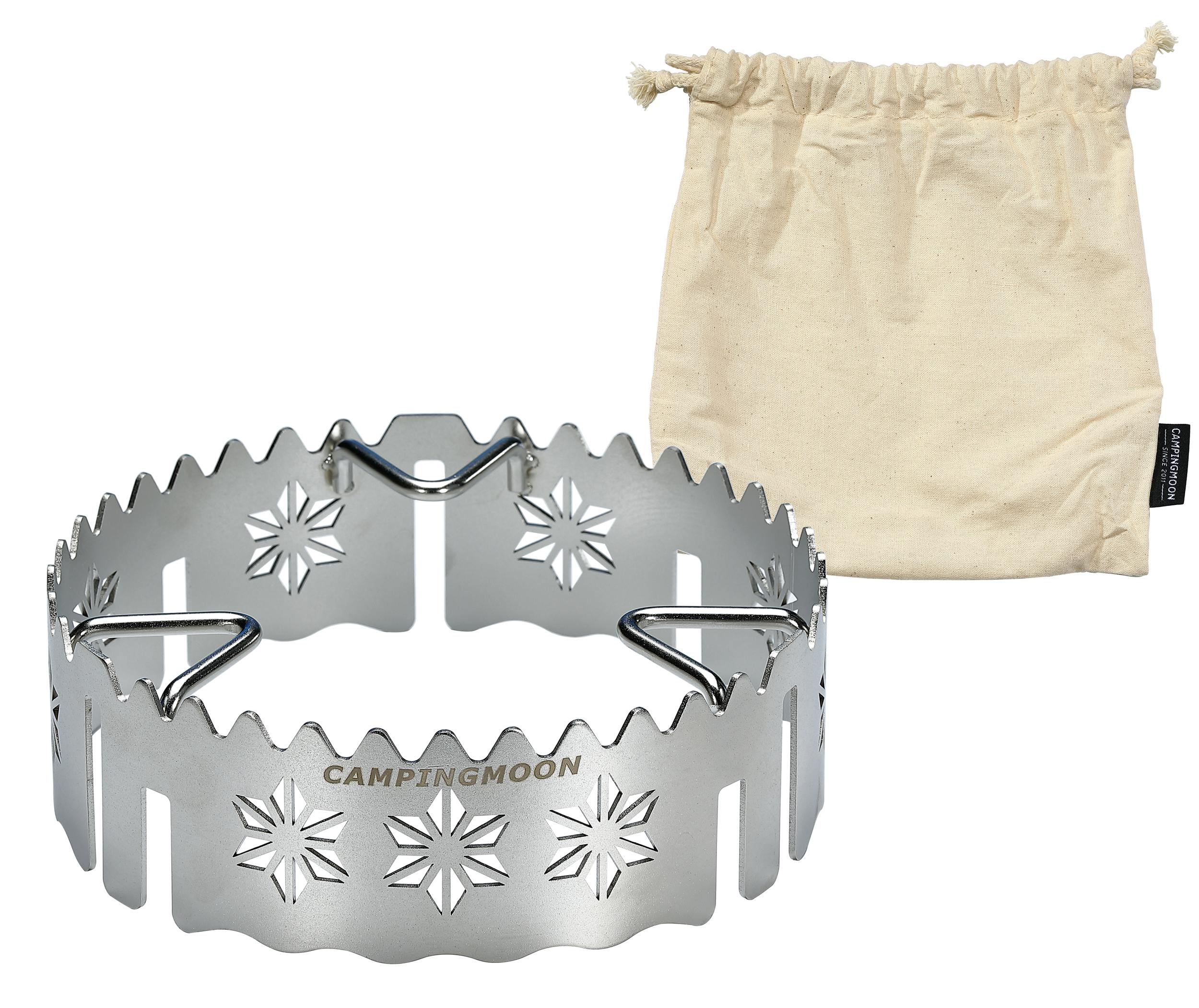 シングルバーナー用風防リング ステンレス304製 ST-141