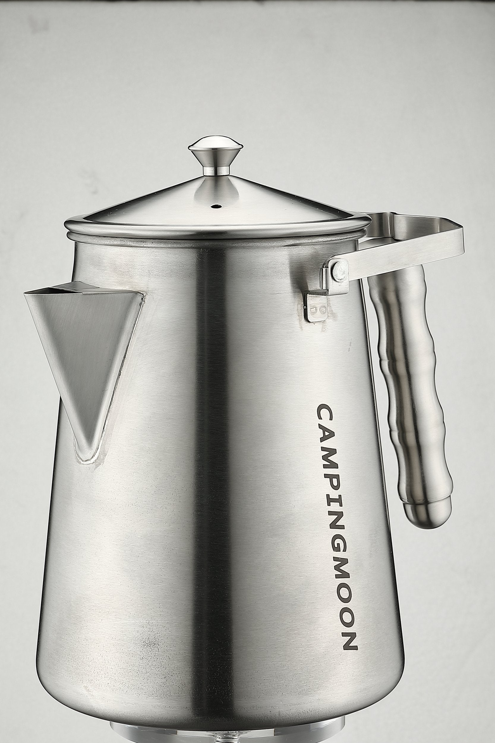 Campingmoon 焚き火ケトル SW-6 – 一体成型ステンレス 1.5L – camping moon