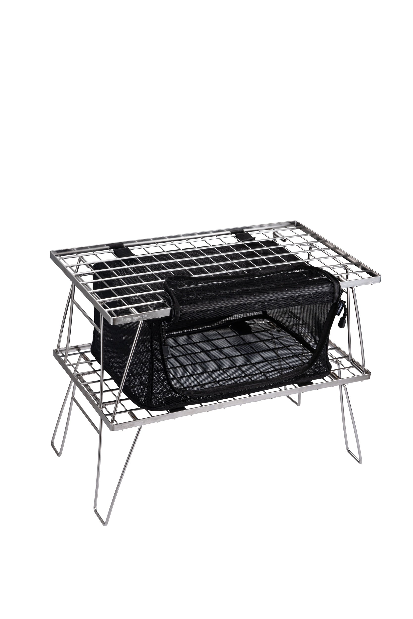 Campingmoon フィールドラック用メッシュボックス T-2303 – ラック下段