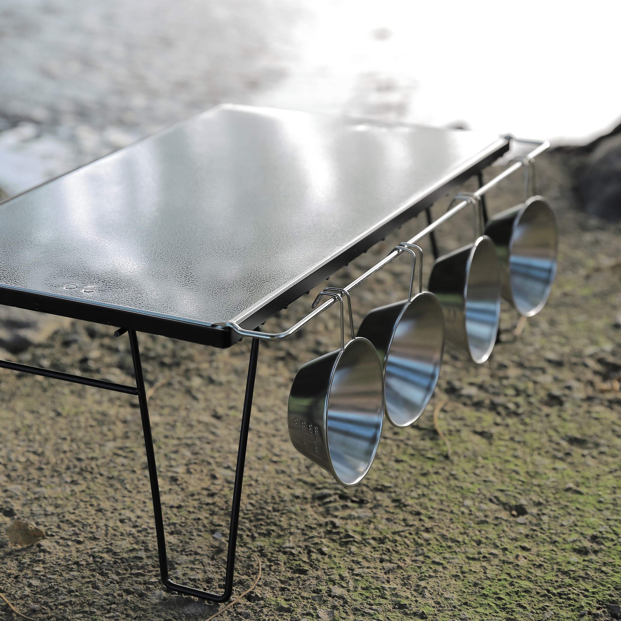 フィールドラック用天板 ステンレス エンボス加工 T-2305