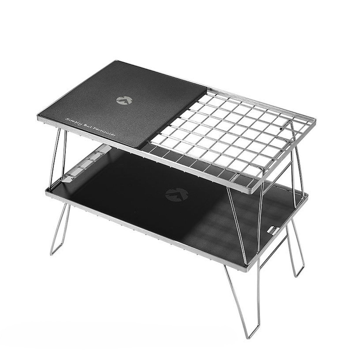 Campingmoon フィールドラック連結用天板 T-2309-BK – 軽量アルミ製