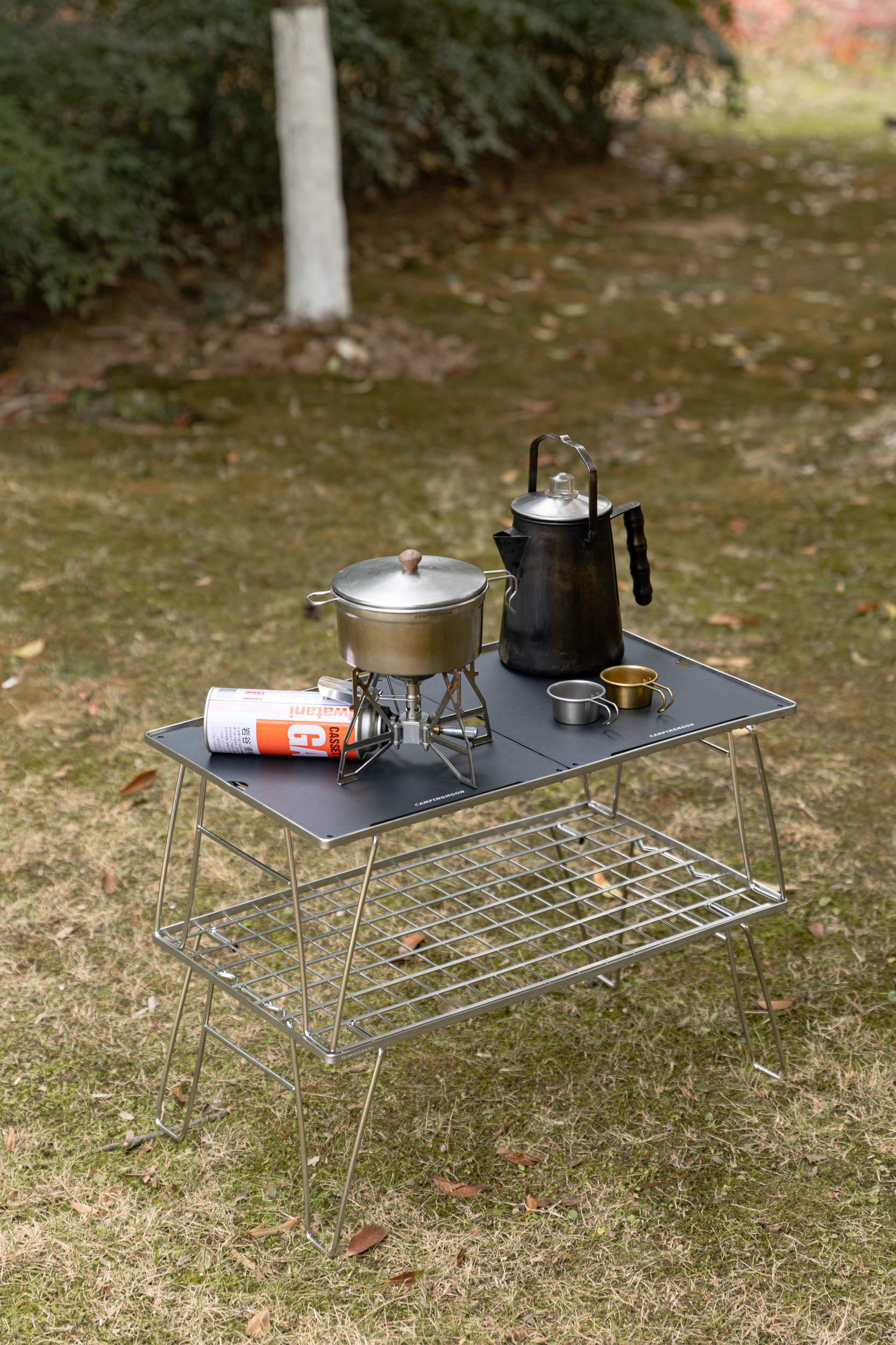 Campingmoon フィールドラック用ハーフ天板 T-2358-2P – アルミ製