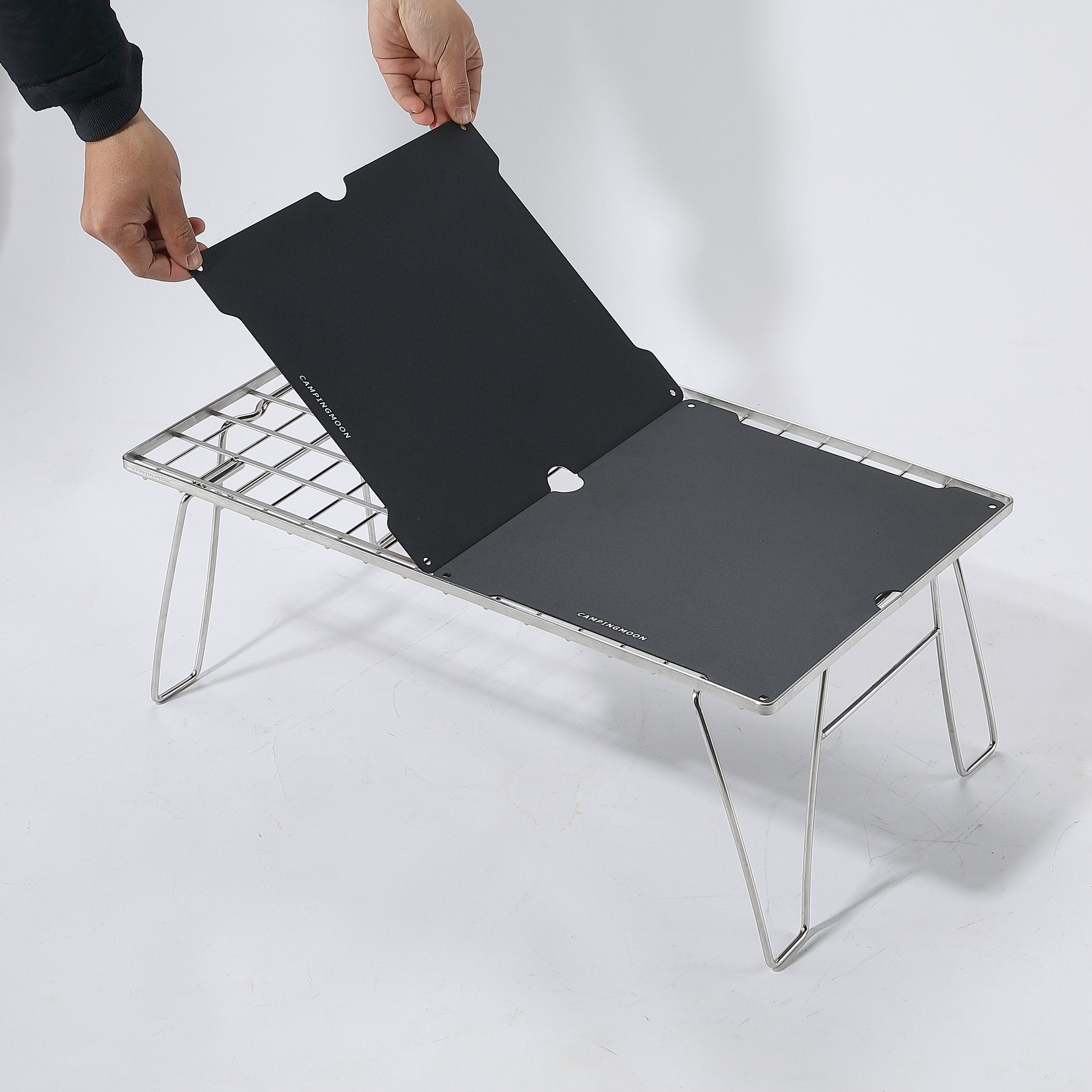 Campingmoon フィールドラック用ハーフ天板 T-2358-2P – アルミ製