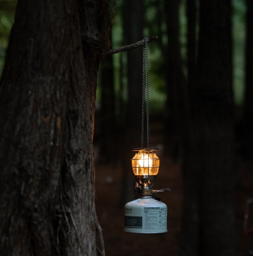 Campingmoon 小型ガスランタン T-4 – 80W相当の明るさ – camping moon
