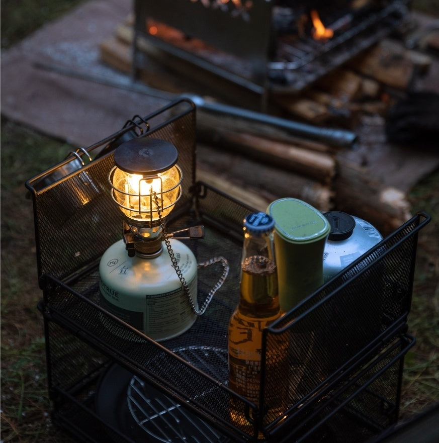 Campingmoon 小型ガスランタン T-4 – 80W相当の明るさ – camping moon