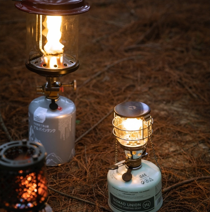 Campingmoon 小型ガスランタン T-4 – 80W相当の明るさ – camping moon
