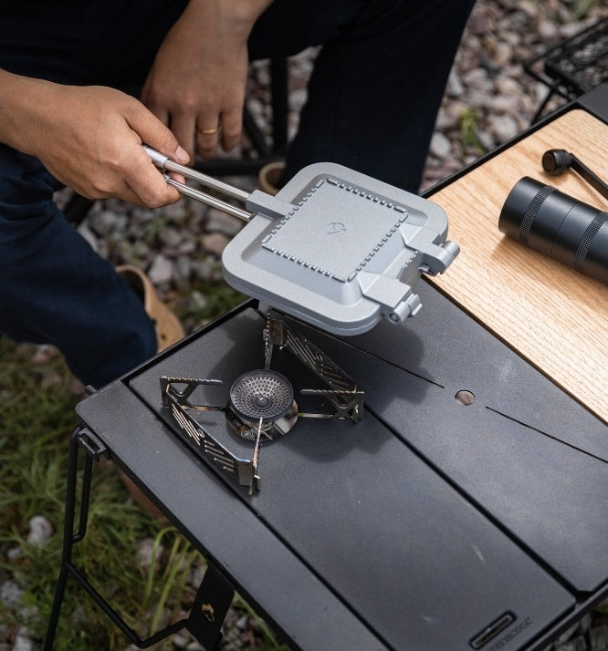 Campingmoon 直火式ホットサンドメーカー TT-1315 – 耳までカリッと