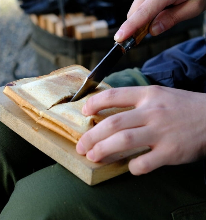 Campingmoon 直火式ホットサンドメーカー TT-1315 – 耳までカリッと