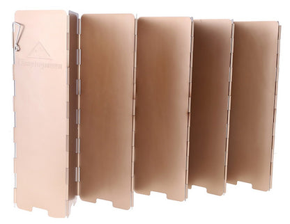 アルミウインドスクリーン 高さ24cm 10枚板 YD-10