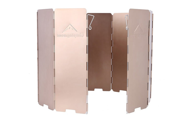 アルミウインドスクリーン 高さ24cm 10枚板 YD-10