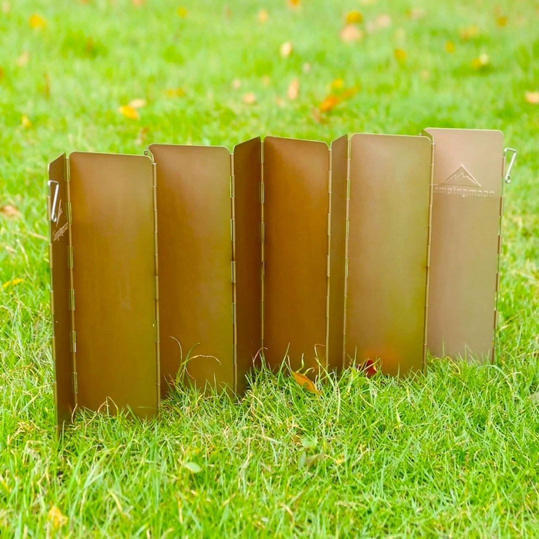 アルミウインドスクリーン 高さ24cm 10枚板 YD-10