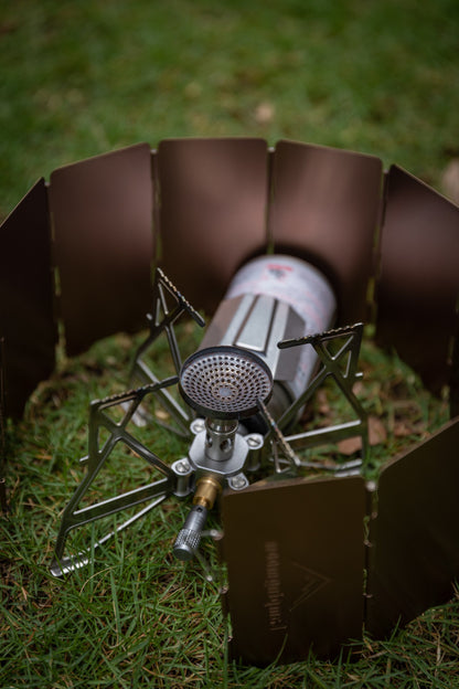 アルミウインドスクリーン 高さ24cm 10枚板 YD-10