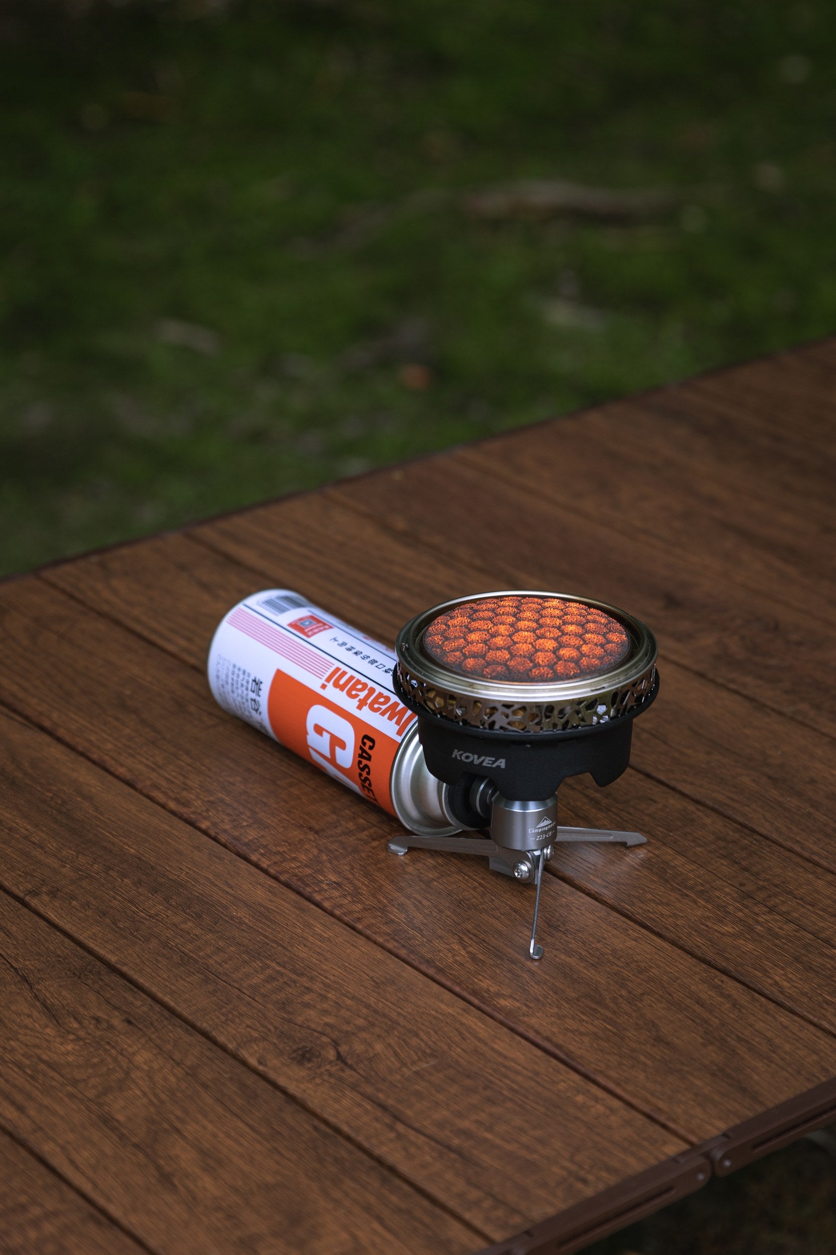 Campingmoon CB缶スタンド型変換アダプター Z23-CB – CB缶でOD缶器具を