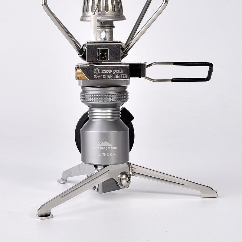Campingmoon CB缶スタンド型変換アダプター Z23-CB – CB缶でOD缶器具を