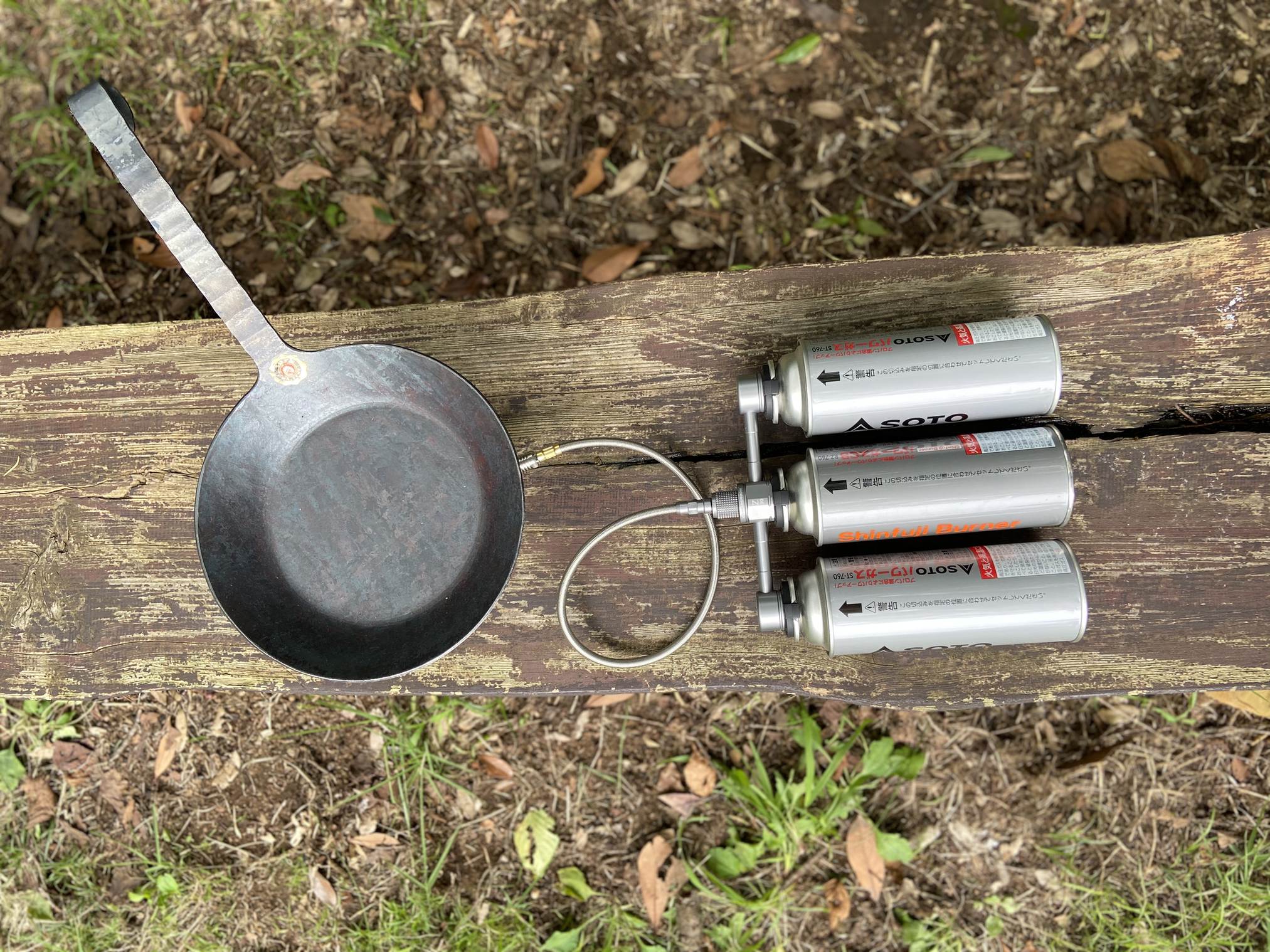 CB缶用ガスステーション 3缶連結変換 Z30