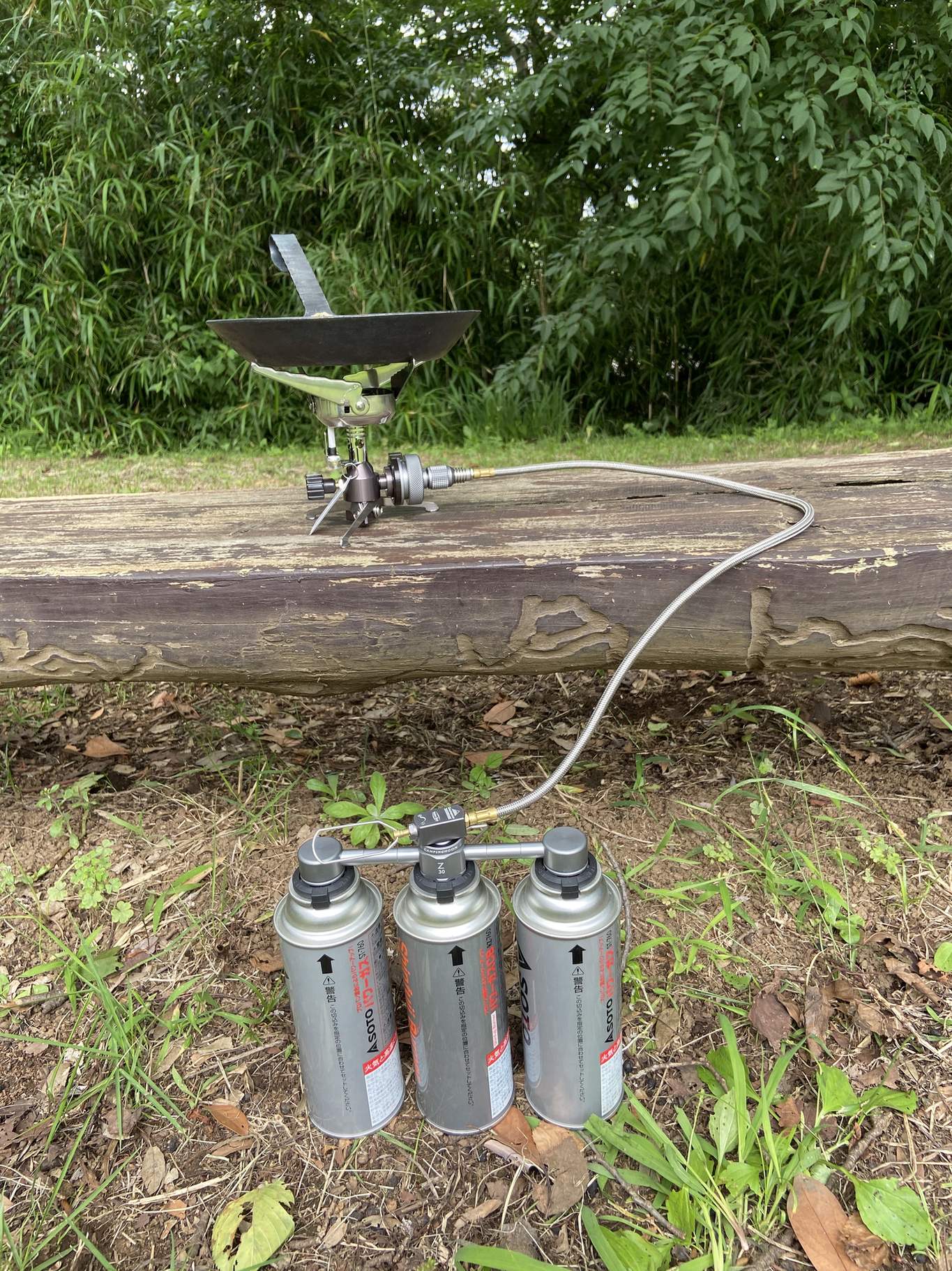 新品！アウトドア用ガス燃料供給器 Amazon | キャンピングムーン（CAMPING MOON） CB缶 ガスステーション